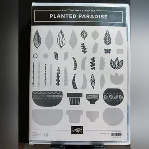 Stampin' Up! Planted Paradise Stamp & Die Set